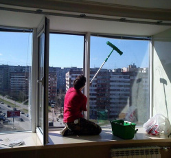 Мытье окон в однокомнатной квартире Новый Оскол